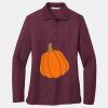 Women's Silk Touch Long Sleeve Polo Thumbnail