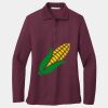 Women's Silk Touch Long Sleeve Polo Thumbnail