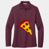Women's Silk Touch Long Sleeve Polo Thumbnail