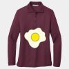 Women's Silk Touch Long Sleeve Polo Thumbnail