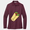Women's Silk Touch Long Sleeve Polo Thumbnail