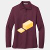 Women's Silk Touch Long Sleeve Polo Thumbnail