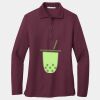 Women's Silk Touch Long Sleeve Polo Thumbnail
