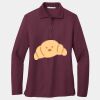 Women's Silk Touch Long Sleeve Polo Thumbnail