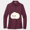 Women's Silk Touch Long Sleeve Polo Thumbnail