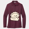 Women's Silk Touch Long Sleeve Polo Thumbnail