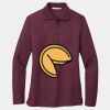 Women's Silk Touch Long Sleeve Polo Thumbnail