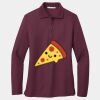Women's Silk Touch Long Sleeve Polo Thumbnail