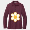 Women's Silk Touch Long Sleeve Polo Thumbnail