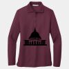 Women's Silk Touch Long Sleeve Polo Thumbnail