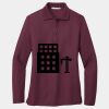 Women's Silk Touch Long Sleeve Polo Thumbnail