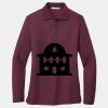 Women's Silk Touch Long Sleeve Polo Thumbnail