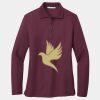 Women's Silk Touch Long Sleeve Polo Thumbnail