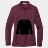 Women's Silk Touch Long Sleeve Polo Thumbnail