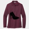 Women's Silk Touch Long Sleeve Polo Thumbnail