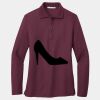 Women's Silk Touch Long Sleeve Polo Thumbnail