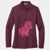 Women's Silk Touch Long Sleeve Polo Thumbnail