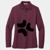 Women's Silk Touch Long Sleeve Polo Thumbnail