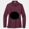 Women's Silk Touch Long Sleeve Polo Thumbnail