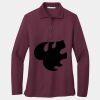 Women's Silk Touch Long Sleeve Polo Thumbnail