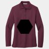 Women's Silk Touch Long Sleeve Polo Thumbnail