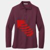 Women's Silk Touch Long Sleeve Polo Thumbnail