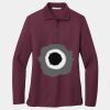 Women's Silk Touch Long Sleeve Polo Thumbnail