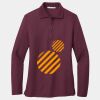 Women's Silk Touch Long Sleeve Polo Thumbnail