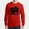 DryBlend ® 50 Cotton/50 Poly Long Sleeve T Shirt Thumbnail