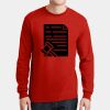 DryBlend ® 50 Cotton/50 Poly Long Sleeve T Shirt Thumbnail