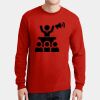 DryBlend ® 50 Cotton/50 Poly Long Sleeve T Shirt Thumbnail
